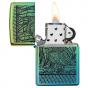 Zippo John Smith Gumbula Bird High Polish Teal