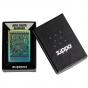 Zippo John Smith Gumbula Bird High Polish Teal