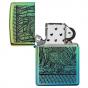 Zippo John Smith Gumbula Bird High Polish Teal