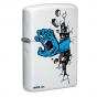 Zippo Santa Cruz Design Lighter White Matte