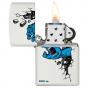 Zippo Santa Cruz Design Lighter White Matte