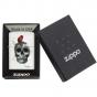 Zippo 29644 White Matte Red Robin