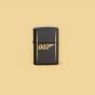 Zippo James Bond Design Black Matt