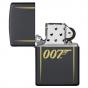 Zippo James Bond Design Black Matt