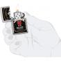 Zippo Jim Beam Design Black Matte
