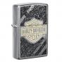 Zippo Harley Davidson Design Street Chrome