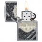 Zippo Harley Davidson Design Street Chrome