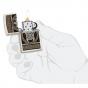 Zippo Mercury Glass Turtle Design