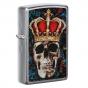 Zippo Skull King Design