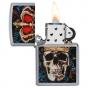 Zippo Skull King Design