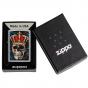 Zippo Skull King Design