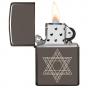 Zippo Star Of David Design