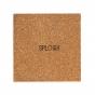 Splosh Flourish Pink Flower Ceramic Coaster