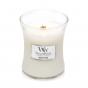 Splosh WoodWick White Teak Medium Scented Candle