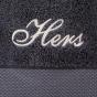 Sheridan Luxury Egyptian Graphite Bath Towel