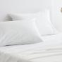 Sheridan Organic Cotton 300tc Percale Snow Queen Sheet Set 50cm