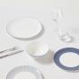 Wedgwood Gio Pinstripe White Plate | 23cm