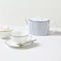 Wedgwood Gio Pinstripe White Teapot | 940ml