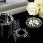Wedgwood Vera Wang With Love Noir Toasting Flute Pair