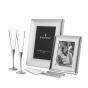 Waterford Lismore Diamond Silver Frame 5 x 7