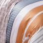 Boutique Collections Premium Range B004 5pcs Bed Sheets and Quilt Cover Set 400TC 100% Combed Cotton 