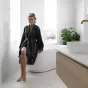 Bambury Angove Charcoal Cotton Robe | Medium