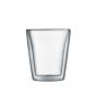 Bodum Canteen Double Wall Glass Medium 200ml | Set of 6