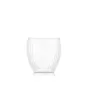 Bodum Pavina Double Wall Glass Small with Ribs 200ml | Set of 2