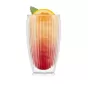 Bodum Pavina Double Wall Glass Large with Ribs 450ml | Set of 2