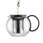Bodum Assam Tea Press with Stainless Steel Filter Black | 1L