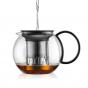 Bodum Assam Tea Press with Stainless Steel Filter Black | 1L