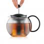 Bodum Assam Tea Press with Stainless Steel Filter Black | 1L