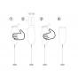 Bodum Schiuma Milk Frother Battery Operated | White