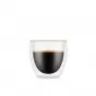 Bodum Pavina Double Wall Glass Extra Small 80ml | Set of 2