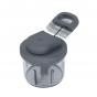 Zyliss Easy Pull Food Processor | Grey