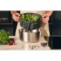 Zyliss Easy Spin Salad Spinner Stainless Steel| Large