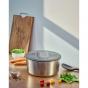 Zyliss Swift Dry Salad Spinner Stainless Steel | Large