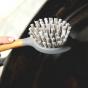 Full Circle Tenacious C Cast Iron Brush | Reinforced Bristles and Scraper