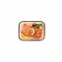 Lock & Lock Clear Glass Rectangle Container White | 2L