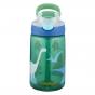 Contigo Gizmo Kids Drink Bottle Flip Autospout 420ml | Green Jungle Dino
