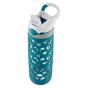 Contigo Ashland Autospout Glass Sports Drink Bottle 591ml | Silicone Sleeve