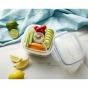 Lock & Lock Special Salad Lunch Box with dividers 950ml