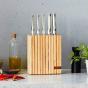 Furi Pro Wood Knife Block Set 7 Pcs