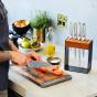 Furi Pro Limited Edition Black Knife Block Set | 7 Piece