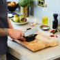 Furi Pro East/West Santoku Knife and Diamond Fingers Sharpener Set 3 Piece 