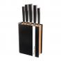 Stanley Rogers Encased Bamboo 6 Piece Knife Block