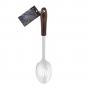 Stanley Rogers Black Walnut Premium Stainless Steel Slotted Spoon