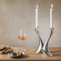 Georg Jensen Cobra Candle Holder M | 2 Piece