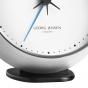 Georg Jensen Koppel Clock 10cm with Alarm and Holder | White