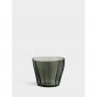 Orrefors Reed Vase Moss Green | 17.5cm
